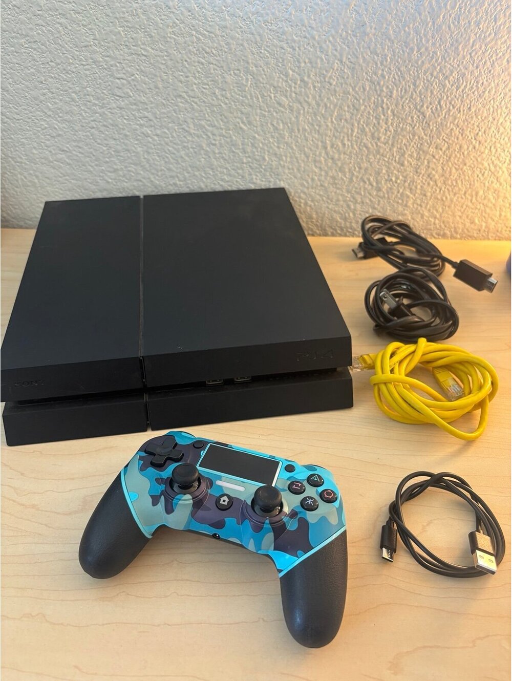 Playstation 4 Console with Controller and Cables - PLUG AND PLAY BUNDLE